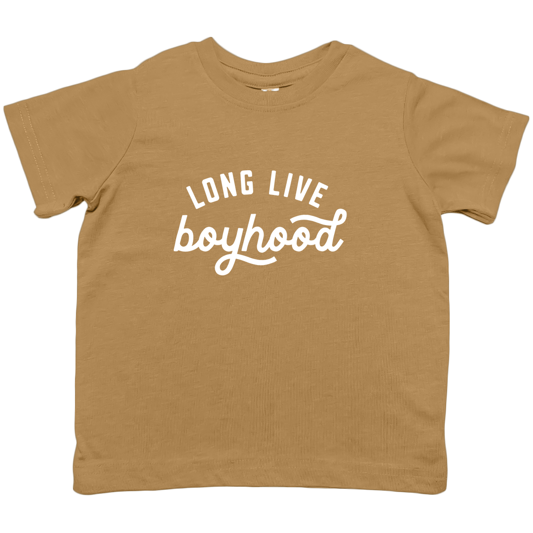 Long Live Boyhood Toddler Tee - Muddy Boots Clothing - T-Shirt