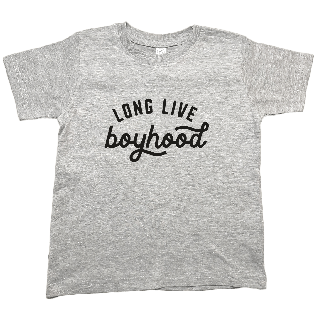 Long Live Boyhood Toddler Tee - Muddy Boots Clothing - T-Shirt