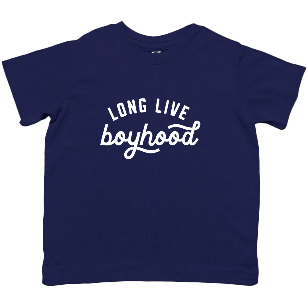 Long Live Boyhood Toddler Tee - Muddy Boots Clothing - T-Shirt