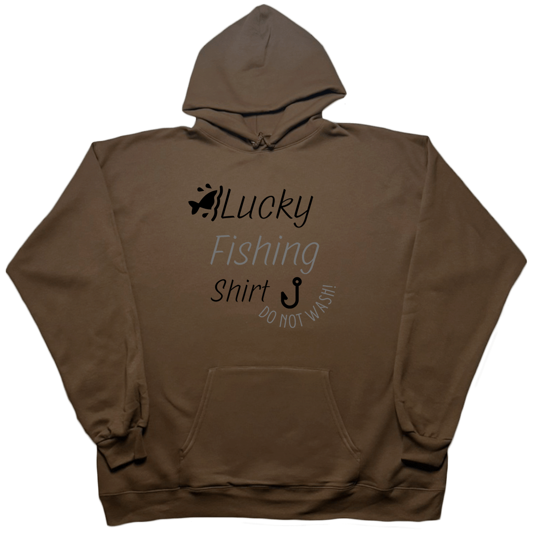 Lucky Fishing Shirt Adult Hoodie - Muddy Boots Clothing - Hoodie
