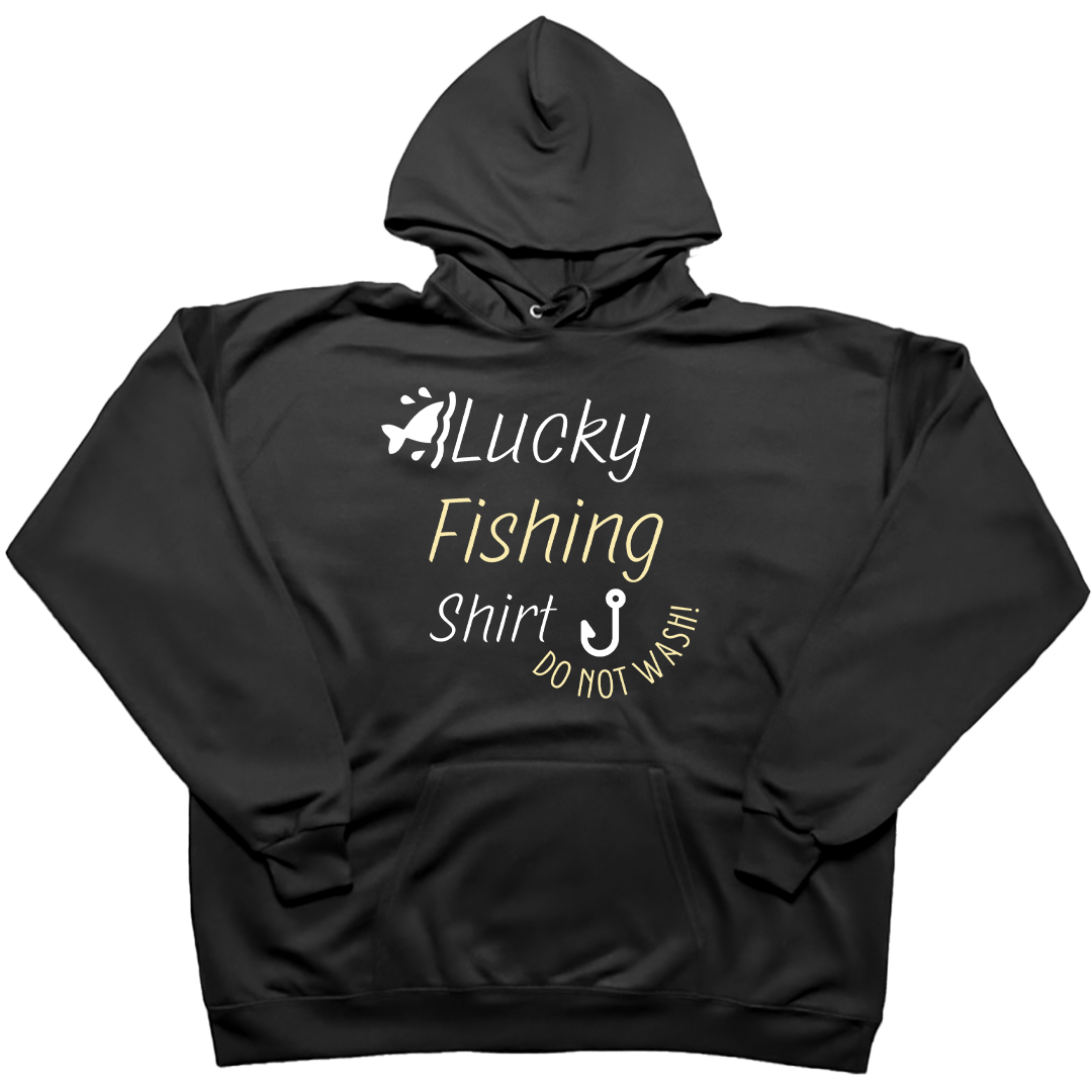 Lucky Fishing Shirt Adult Hoodie - Muddy Boots Clothing - Hoodie