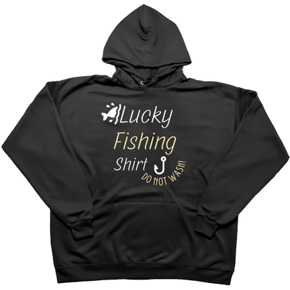 Lucky Fishing Shirt Adult Hoodie - Muddy Boots Clothing - Hoodie