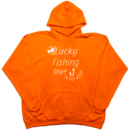 Lucky Fishing Shirt Adult Hoodie - Muddy Boots Clothing - Hoodie