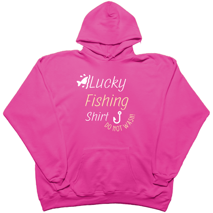 Lucky Fishing Shirt Adult Hoodie - Muddy Boots Clothing - Hoodie