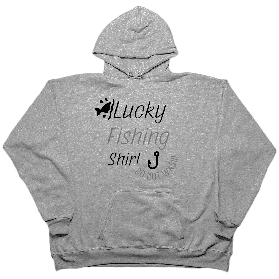 Lucky Fishing Shirt Adult Hoodie - Muddy Boots Clothing - Hoodie