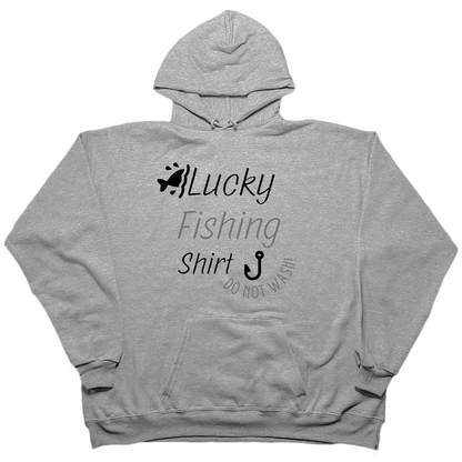 Lucky Fishing Shirt Adult Hoodie - Muddy Boots Clothing - Hoodie