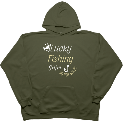 Lucky Fishing Shirt Adult Hoodie - Muddy Boots Clothing - Hoodie