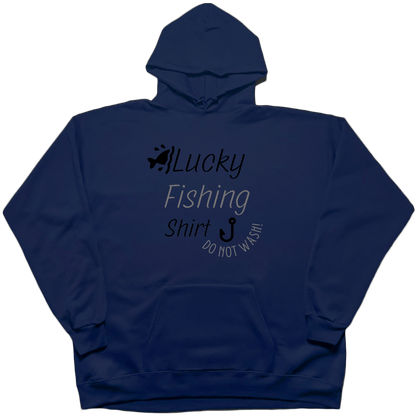 Lucky Fishing Shirt Adult Hoodie - Muddy Boots Clothing - Hoodie