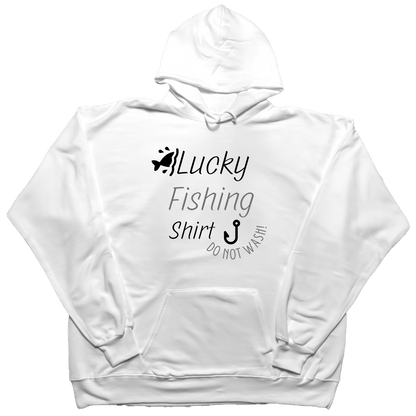 Lucky Fishing Shirt Adult Hoodie - Muddy Boots Clothing - Hoodie