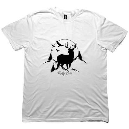 Mountain Deer Adult Tee - Muddy Boots Clothing - T-Shirt