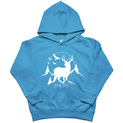 Mountain Deer Kids Hoodie - Muddy Boots Clothing - Hoodie