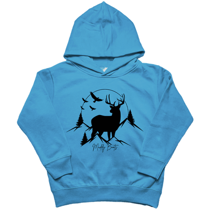 Mountain Deer Kids Hoodie - Muddy Boots Clothing - Hoodie