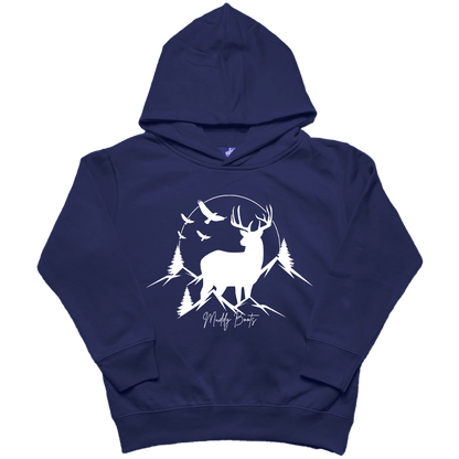 Mountain Deer Kids Hoodie - Muddy Boots Clothing - Hoodie