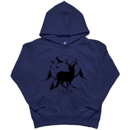 Mountain Deer Kids Hoodie - Muddy Boots Clothing - Hoodie