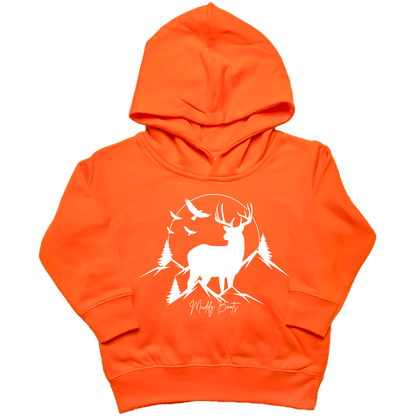 Mountain Deer Kids Hoodie - Muddy Boots Clothing - Hoodie