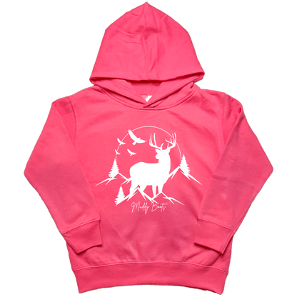 Mountain Deer Kids Hoodie - Muddy Boots Clothing - Hoodie