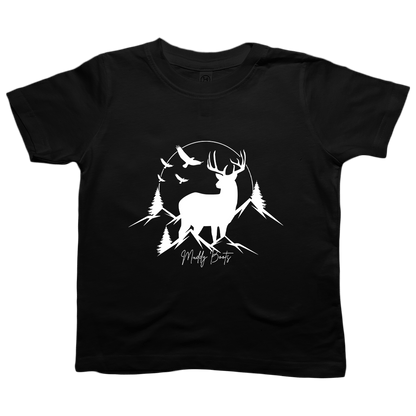 Mountain Deer Toddler Tee - Muddy Boots Clothing - T-Shirt