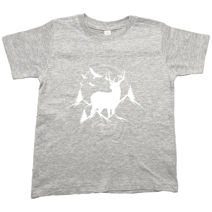 Mountain Deer Toddler Tee - Muddy Boots Clothing - T-Shirt