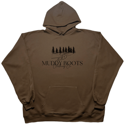 Muddy Boots Adult Hoodie - Muddy Boots Clothing - Hoodie