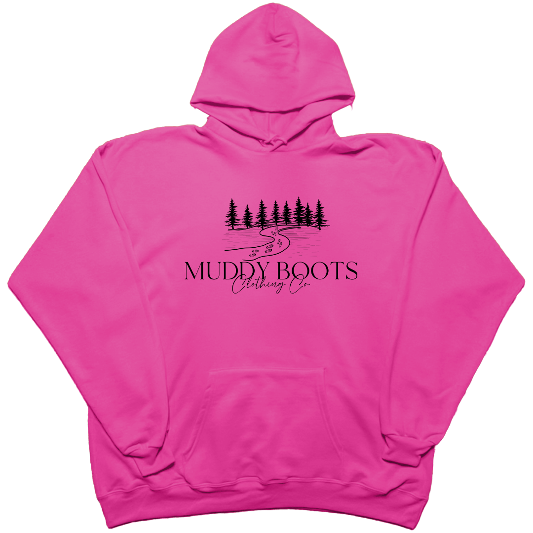 Muddy Boots Adult Hoodie - Muddy Boots Clothing - Hoodie