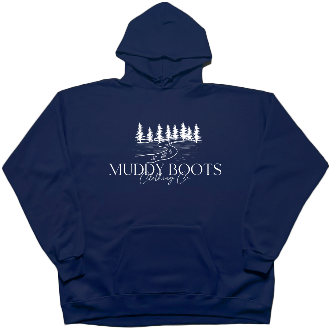 Muddy Boots Adult Hoodie - Muddy Boots Clothing - Hoodie