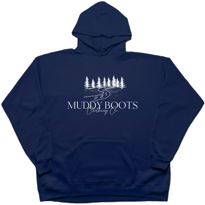 Muddy Boots Adult Hoodie - Muddy Boots Clothing - Hoodie