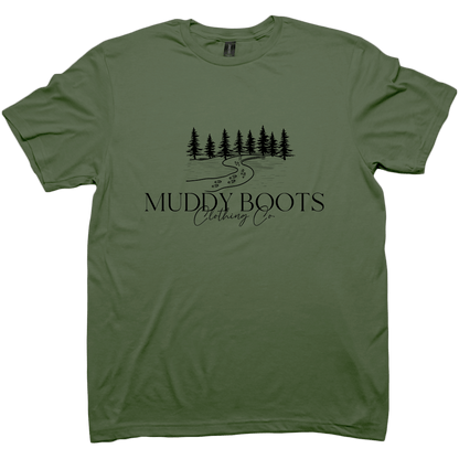 Muddy Boots Adult Tee - Muddy Boots Clothing - T-Shirt