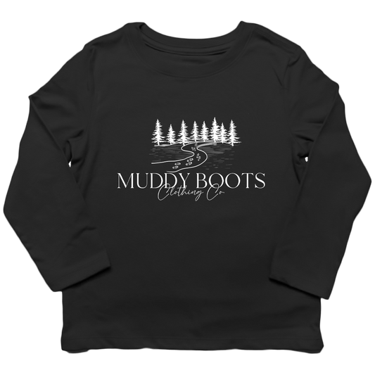 Muddy Boots Kids Long Sleeve Tee - Muddy Boots Clothing - Long Sleeve Tee