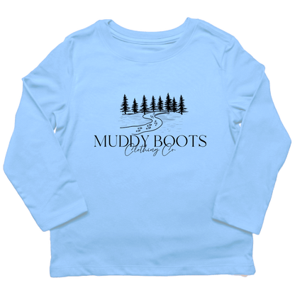 Muddy Boots Toddler Long Sleeve Tee - Muddy Boots Clothing - Long Sleeve Tee