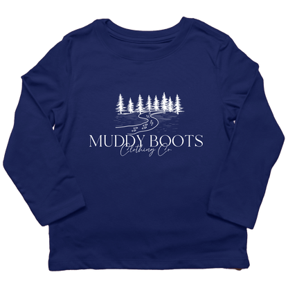 Muddy Boots Toddler Long Sleeve Tee - Muddy Boots Clothing - Long Sleeve Tee