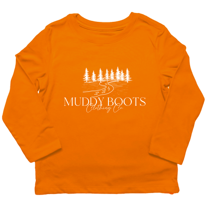 Muddy Boots Toddler Long Sleeve Tee - Muddy Boots Clothing - Long Sleeve Tee