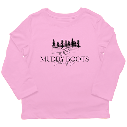 Muddy Boots Toddler Long Sleeve Tee - Muddy Boots Clothing - Long Sleeve Tee