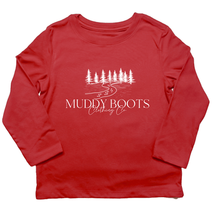 Muddy Boots Toddler Long Sleeve Tee - Muddy Boots Clothing - Long Sleeve Tee