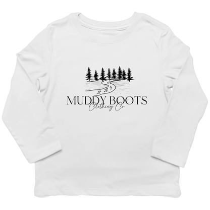 Muddy Boots Toddler Long Sleeve Tee - Muddy Boots Clothing - Long Sleeve Tee