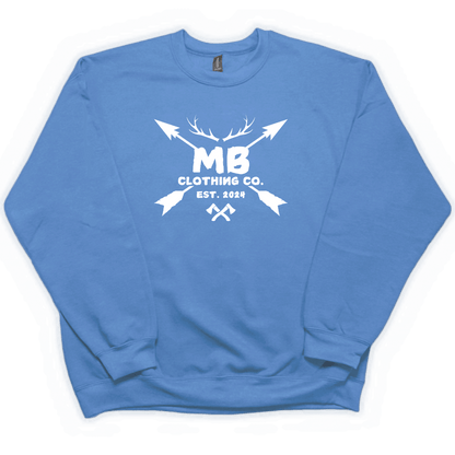 Muddy Hunting Adult Crew Neck Sweatshirt - Muddy Boots Clothing - Crew Neck Sweatshirt