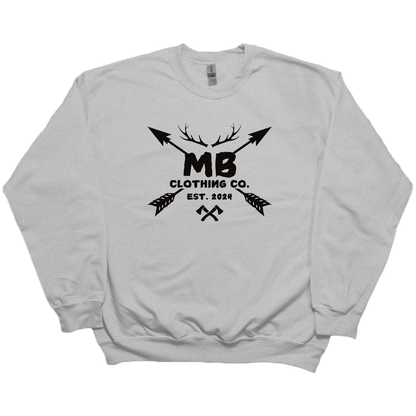 Muddy Hunting Adult Crew Neck Sweatshirt - Muddy Boots Clothing - Crew Neck Sweatshirt