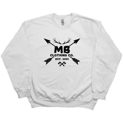 Muddy Hunting Adult Crew Neck Sweatshirt - Muddy Boots Clothing - Crew Neck Sweatshirt