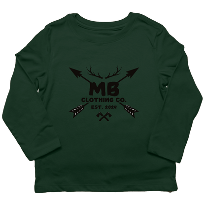 Muddy Hunting Kids Long Sleeve Tee - Muddy Boots Clothing - Long Sleeve Tee