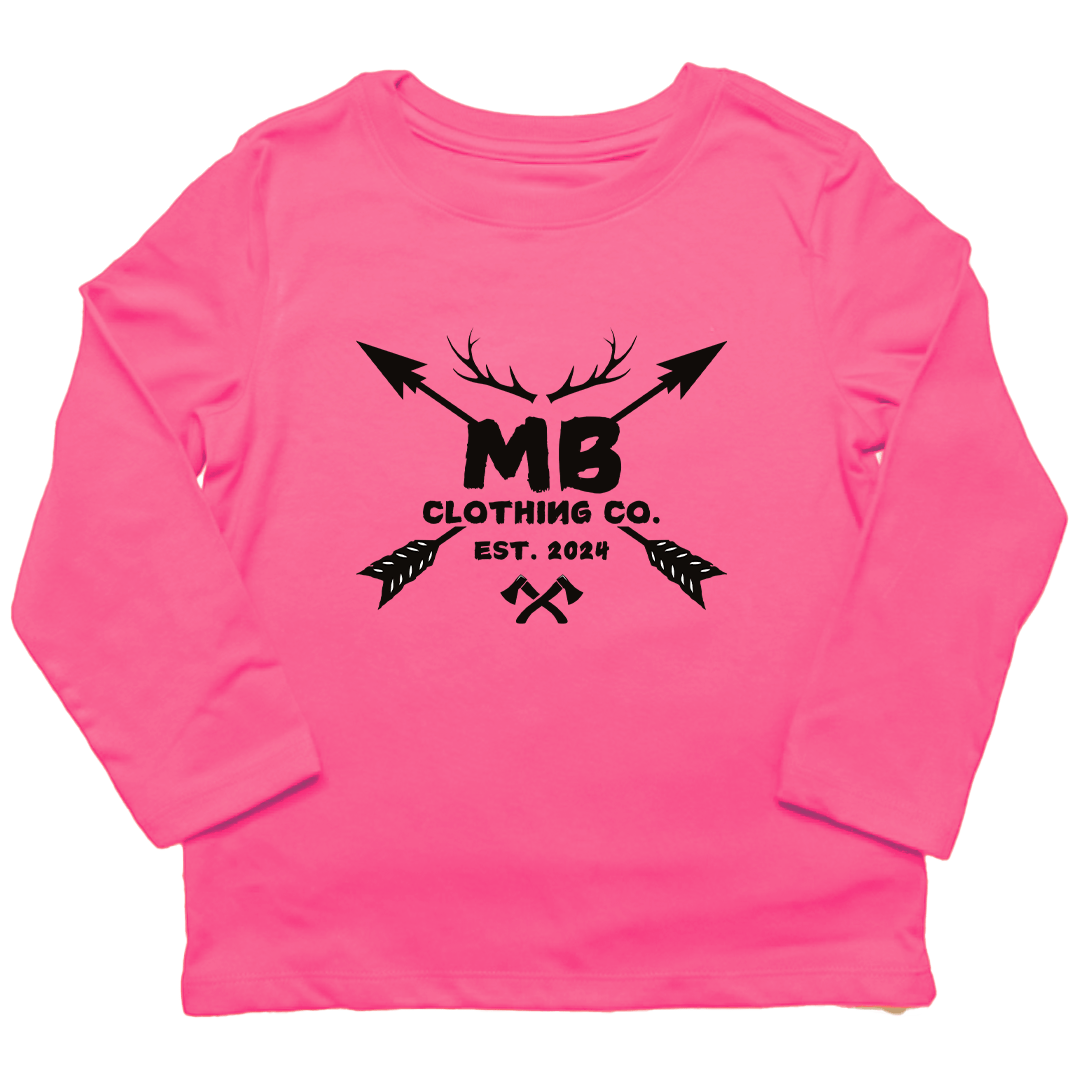 Muddy Hunting Kids Long Sleeve Tee - Muddy Boots Clothing - Long Sleeve Tee