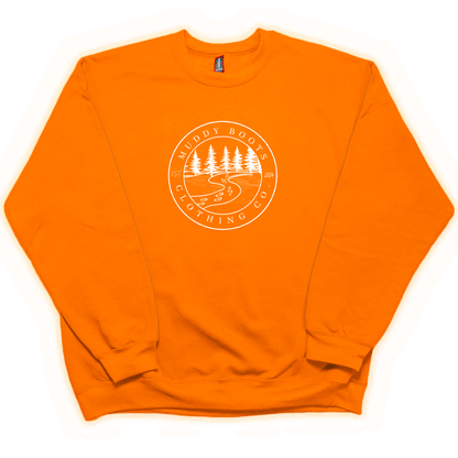 Muddy Trails Adult Crew Neck Sweatshirt - Muddy Boots Clothing - Crew Neck Sweatshirt