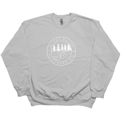 Muddy Trails Adult Crew Neck Sweatshirt - Muddy Boots Clothing - Crew Neck Sweatshirt