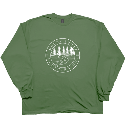 Muddy Trails Adult Long Sleeve Tee - Muddy Boots Clothing - Long Sleeve Tee