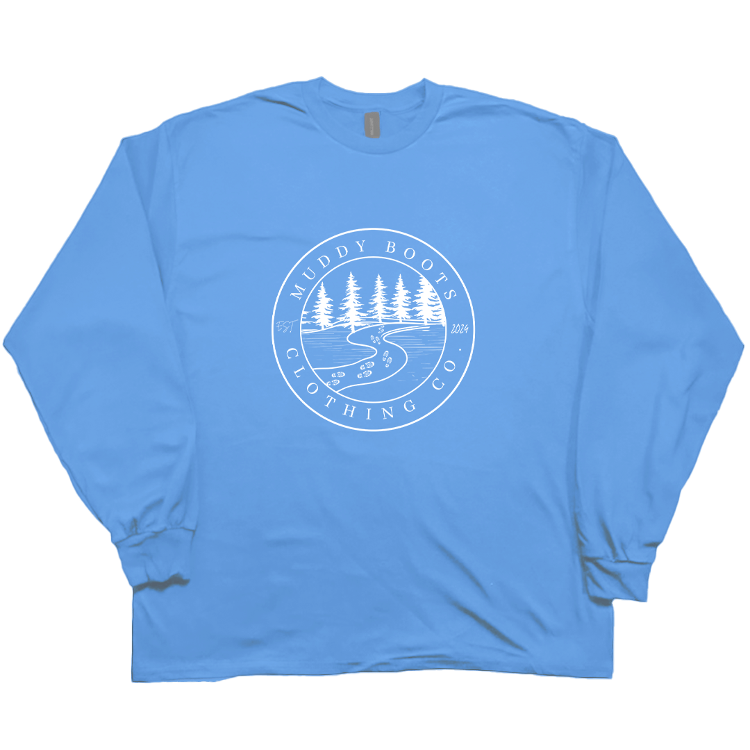Muddy Trails Adult Long Sleeve Tee - Muddy Boots Clothing - Long Sleeve Tee