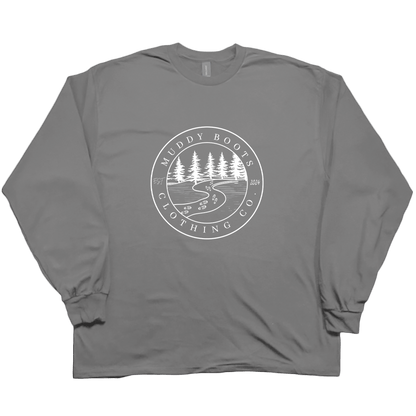 Muddy Trails Adult Long Sleeve Tee - Muddy Boots Clothing - Long Sleeve Tee