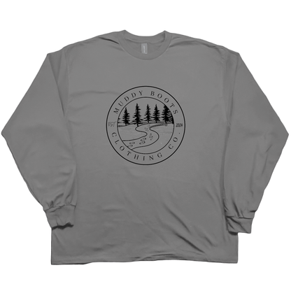 Muddy Trails Adult Long Sleeve Tee - Muddy Boots Clothing - Long Sleeve Tee