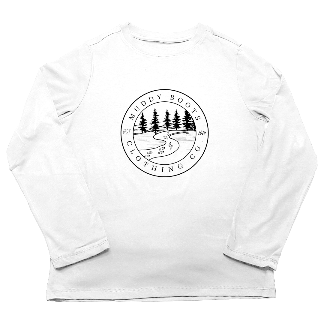 Muddy Trails Adult Long Sleeve Tee - Muddy Boots Clothing - Long Sleeve Tee
