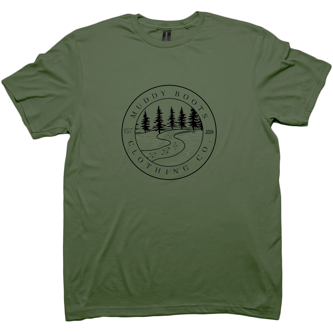 Muddy Trails Adult Tee - Muddy Boots Clothing - T-Shirt