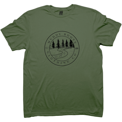 Muddy Trails Adult Tee - Muddy Boots Clothing - T-Shirt
