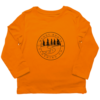 Muddy Trails Toddler Long Sleeve Tee - Muddy Boots Clothing - Long Sleeve Tee