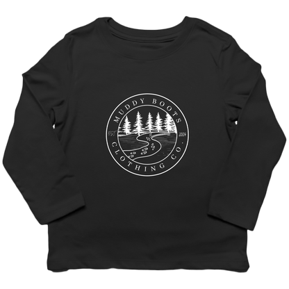 Muddy Trails Toddler Long Sleeve Tee - Muddy Boots Clothing - Long Sleeve Tee